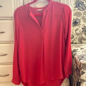 Pleione coral blouse